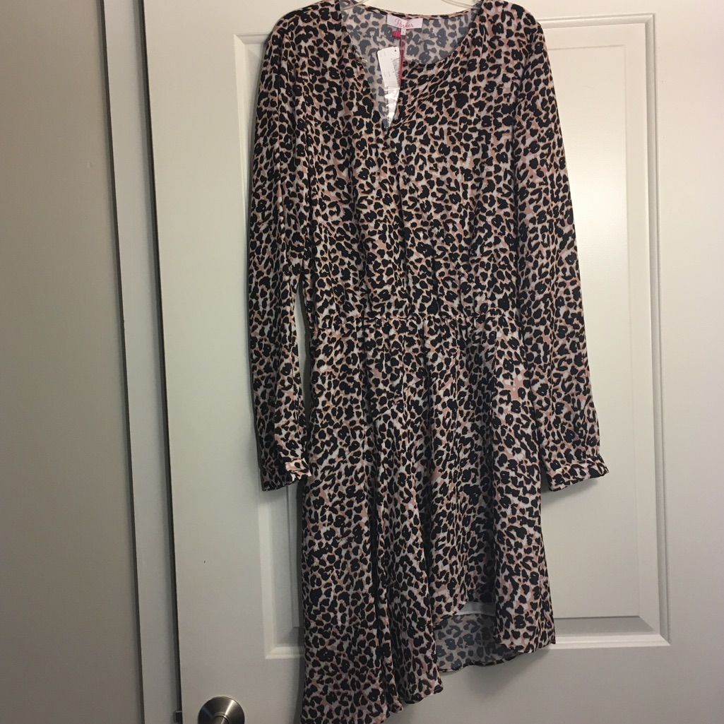 Parker Long Sleeve Dress Nwt — image 4 of 8